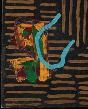 Jonathan Lasker, Untitled.