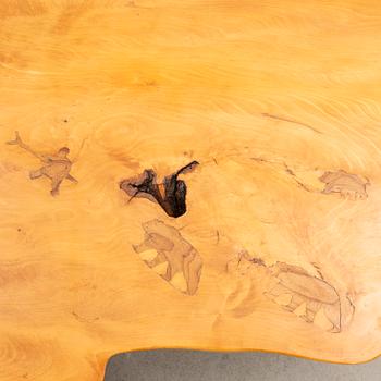 Natural table, 20th century.