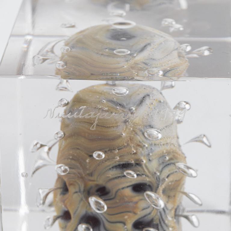 Oiva Toikka, årskub 1979, glas, Nuutajärvi, Finland.