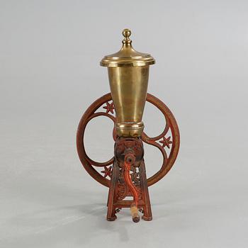 A coffee grinder from Kockums Jernverk, Gothenburg, from around year 1900.