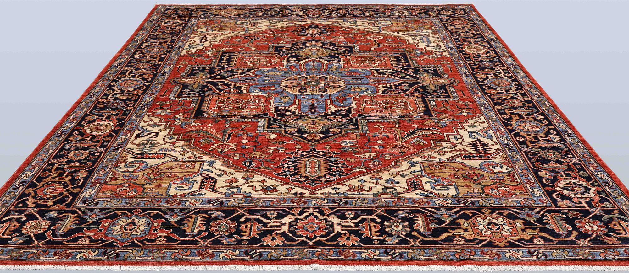 A Zigler Heriz design carpet, 304 x 244 cm.