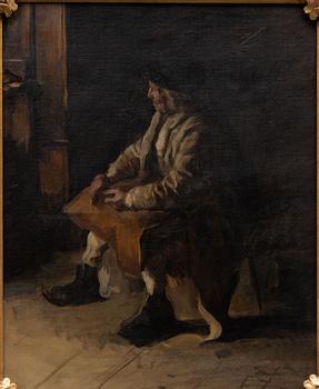 Emerik Stenberg, In the cottage.