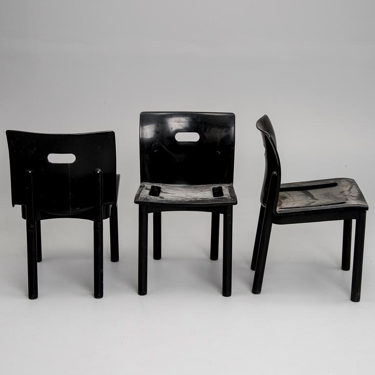 STOLAR, 5 st, modell 4870, Anna Castelli Ferrieri för Kartell. Modell formgiven 1984.