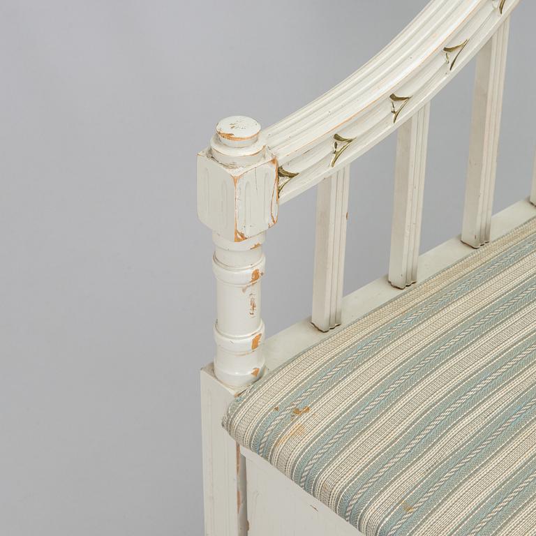 Sohva, kustavilaistyylinen, 1900-luvun alku.