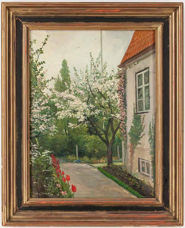 OWE ZERGE, olja på duk, signerad, daterad 1939.