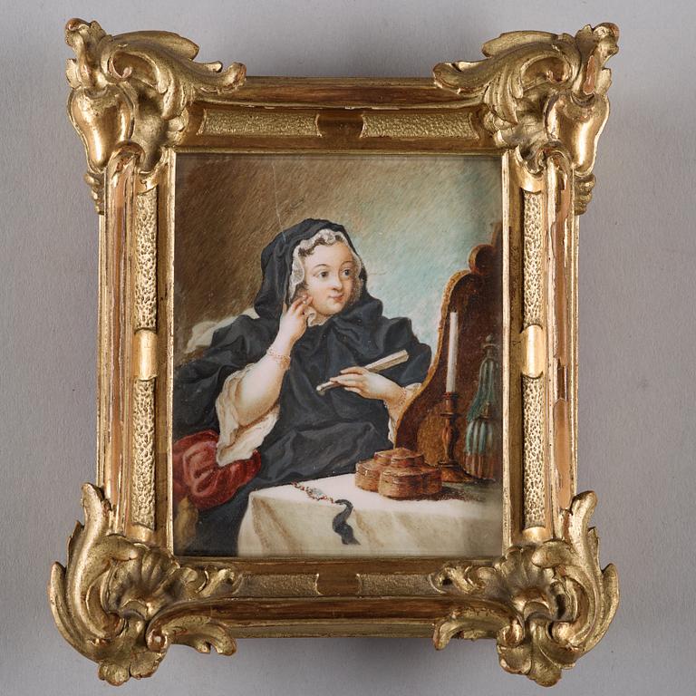 Olof Arenius, "Grevinnan Kristina Margareta Augusta Wrede-Sparre" (1714-1780) (född Törnflycht).
