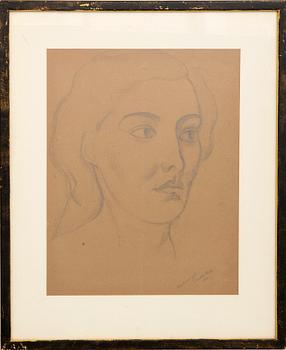 Christian Berg, Modellstudie.