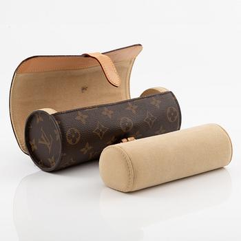 Louis Vuitton, watch case, "3 Watch Case", 20 x 8 x 8 cm.