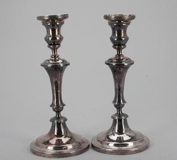 LJUSSTAKAR, nysilver, Ryssland 1800-talets slut.