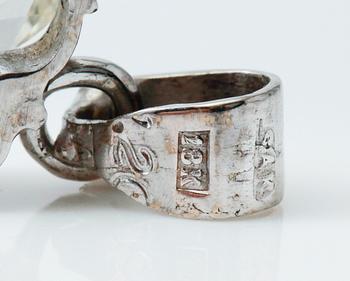 HÄNGE, 18K vitguld, diamant ca 1.20 ct enligt gravyr, svenska stämplar.