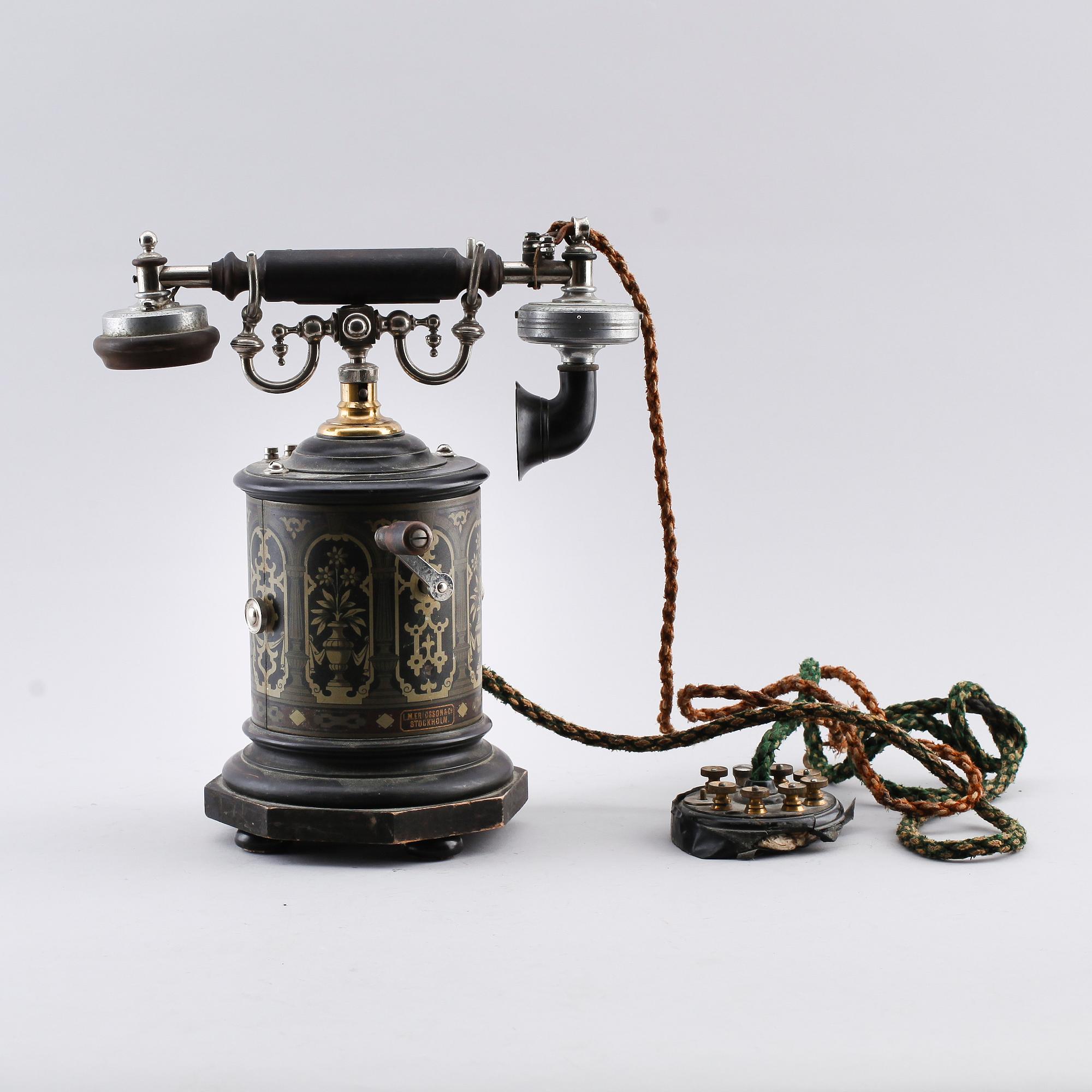TELEFON, "Kaffekvarnen", LM Ericsson, Stockholm, 1800-/1900-tal.