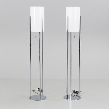 A pair of floor lamps by Scan Lamps.
