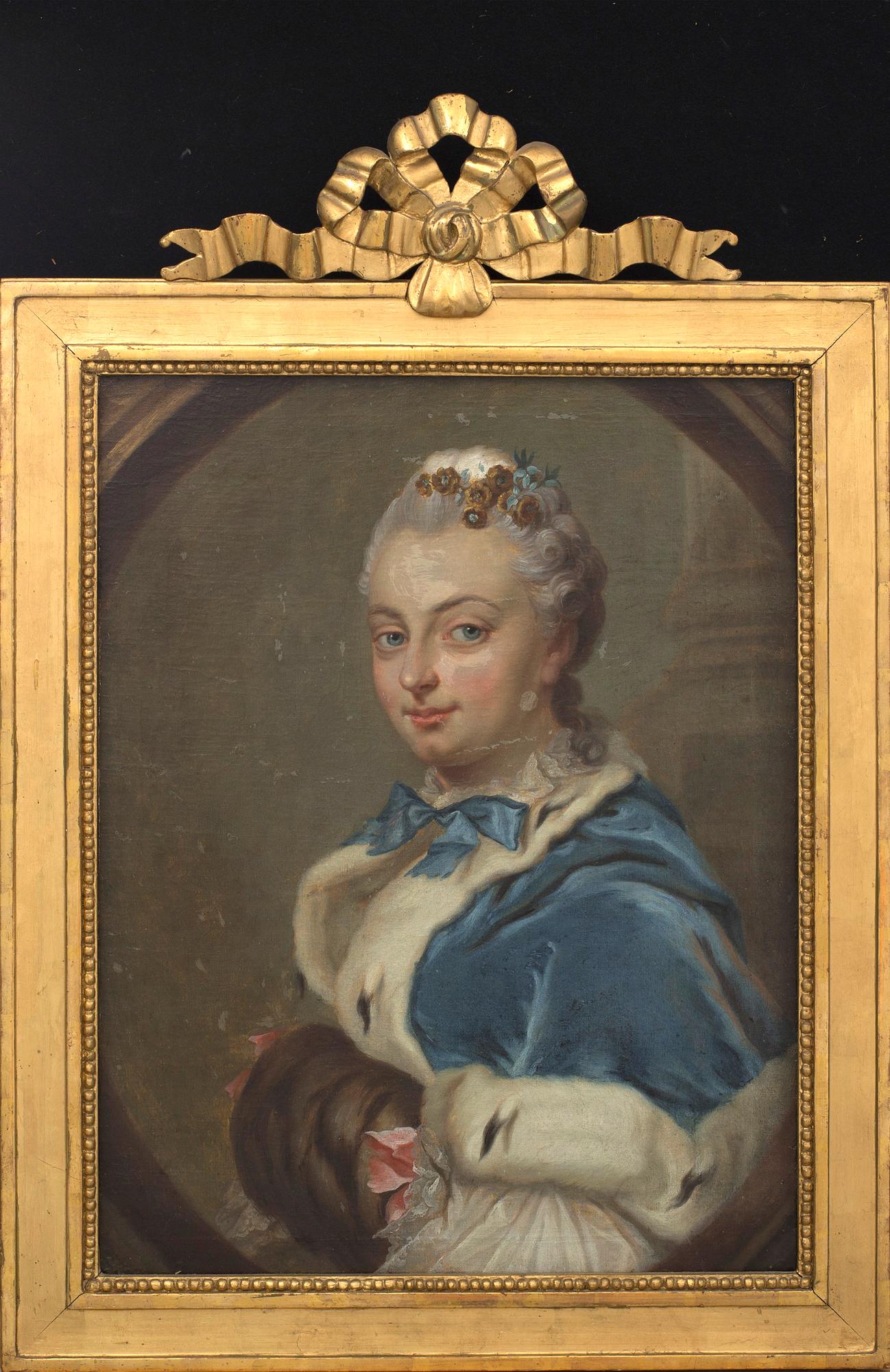 OKÄND KONSTNÄR 1700-TAL , 2 pcs oil on canvas.