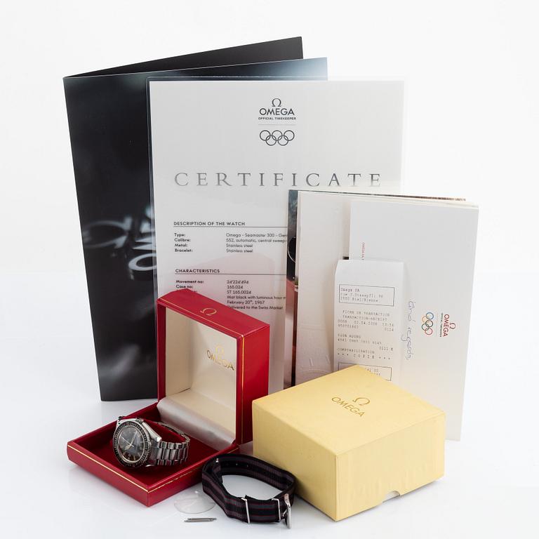 Omega, Seamaster 300, armbandsur, 42 mm.