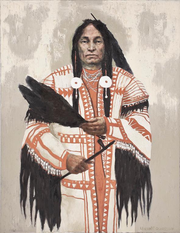 LENNART OLAUSSON, olja på duk, signerad och daterad juli -01.