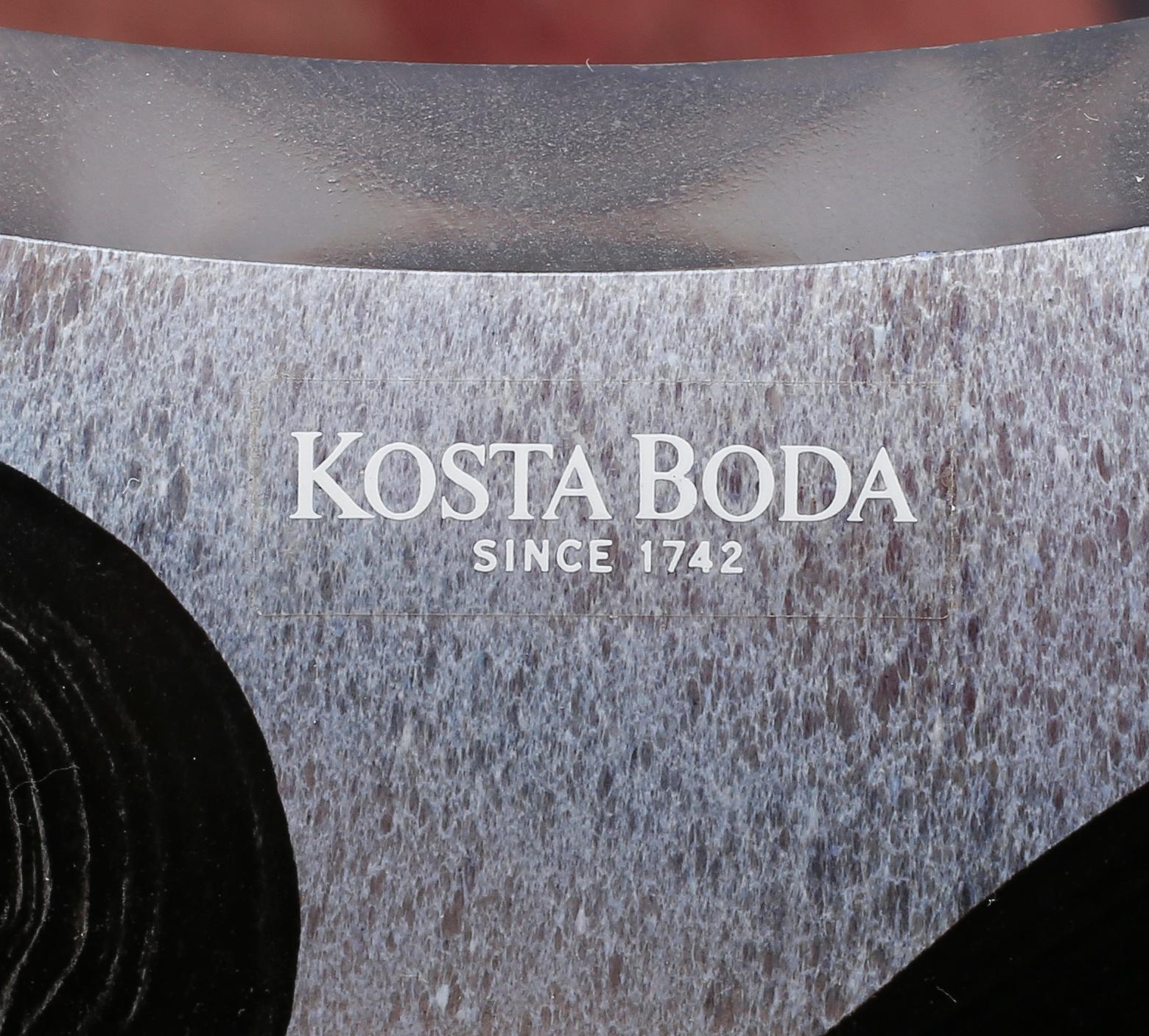 SKÅL, glas, Ulrica Hydman Vallien, Kosta Boda, signerad.