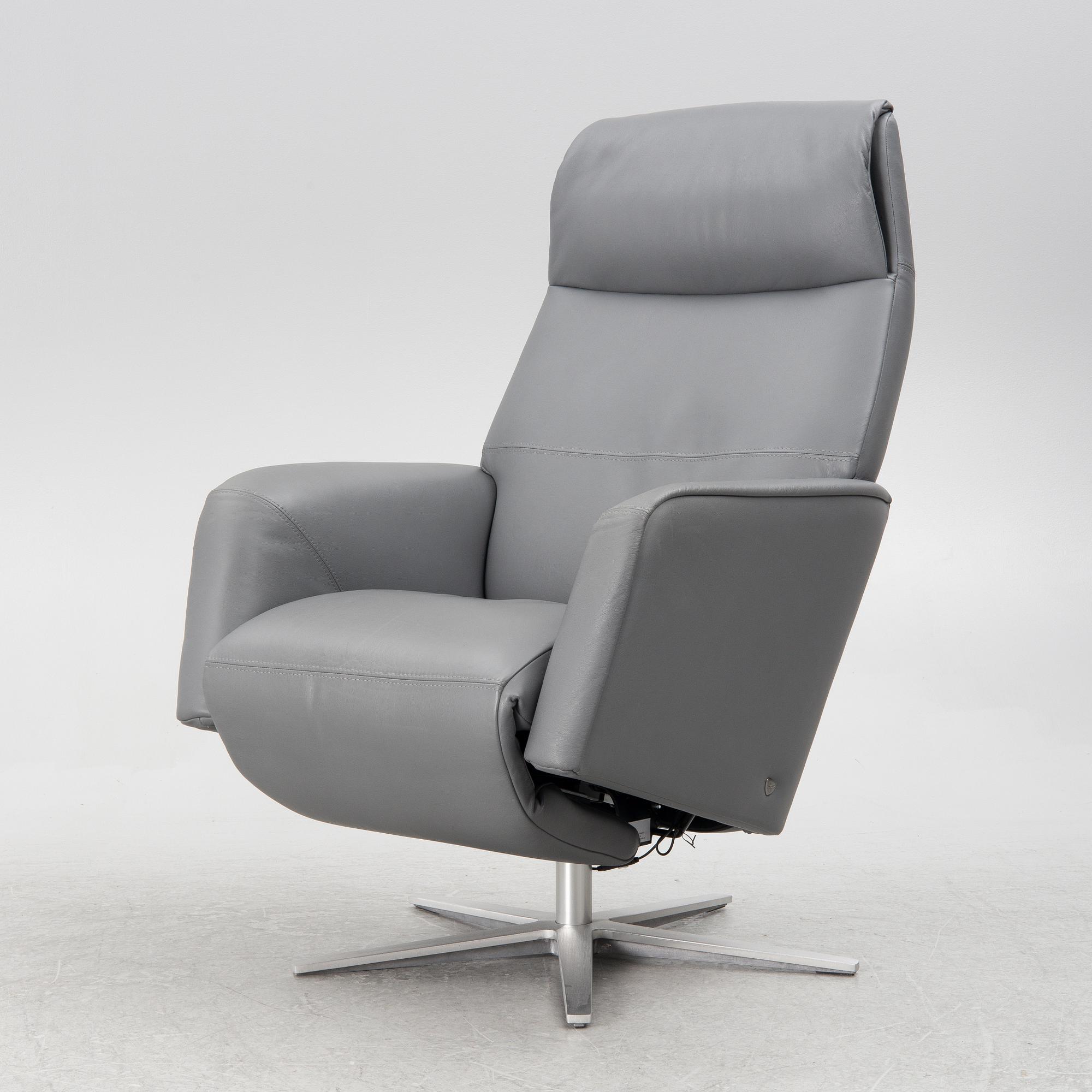 A "Scott Power", recliner chair, Stressless, 21st century.