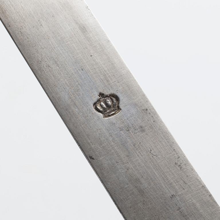 HUGGARE, för flottan, Svensk m/1849 (ENGELSK MODELL 1804).