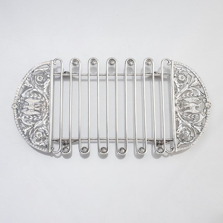 Sparrisgaller, silver. Bolin, Moskva 1912-1917.