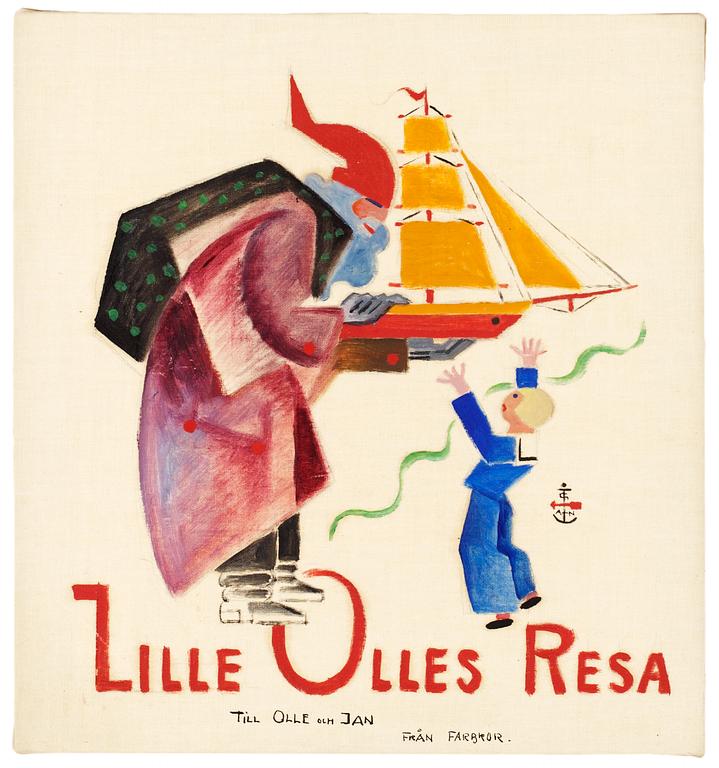 Gösta Adrian-Nilsson, Lille Olles Resa.