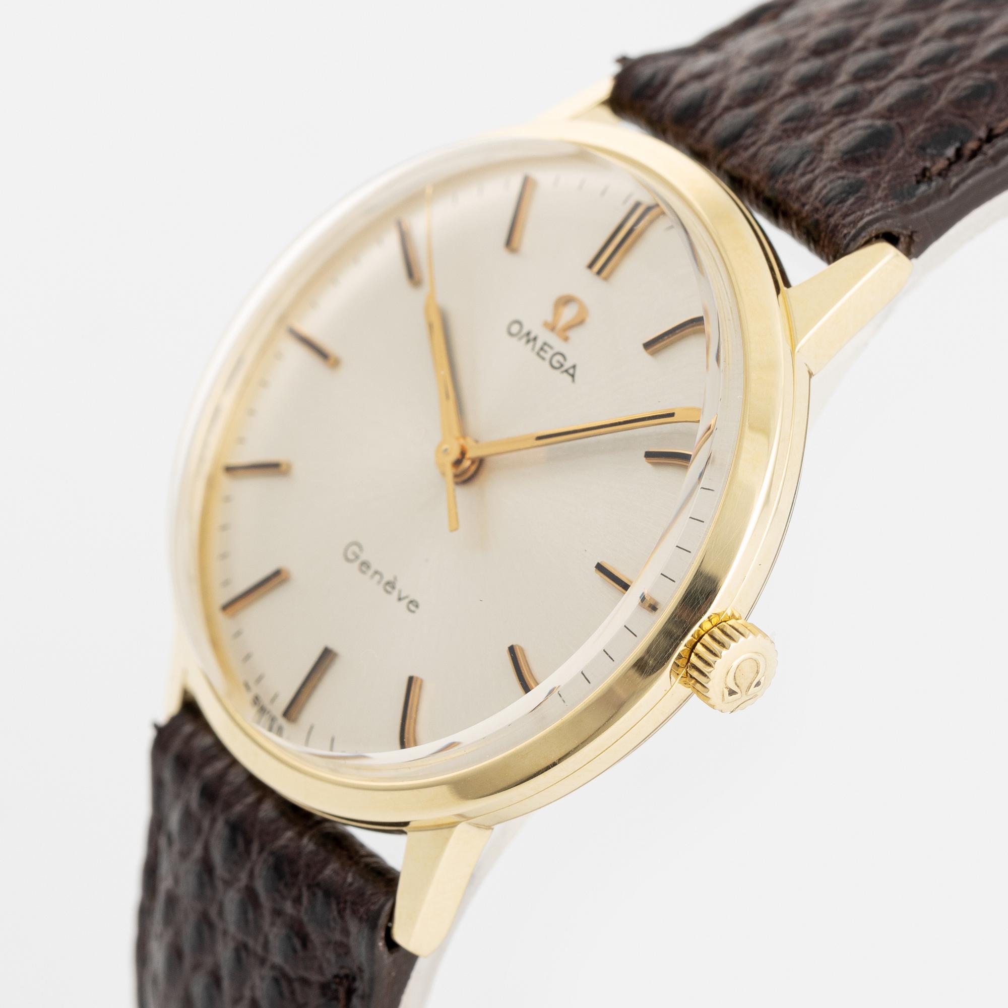 Omega, Genève, armbandsur, 33 mm.