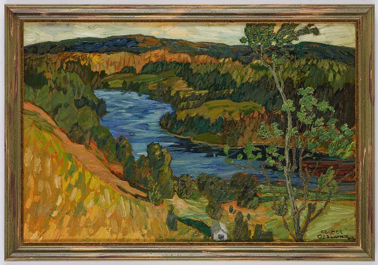 Helmer Osslund, Autumn at Indalsälven.