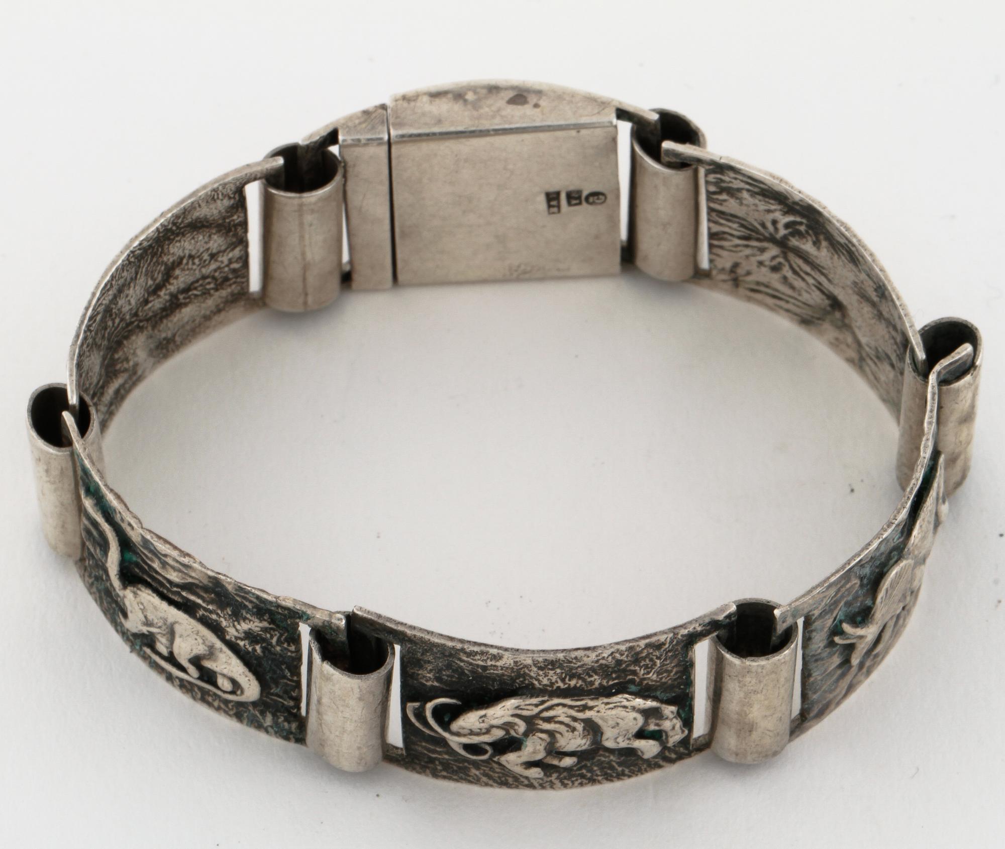 ARMBAND, stämplad BAF, Göteborg, 1949.