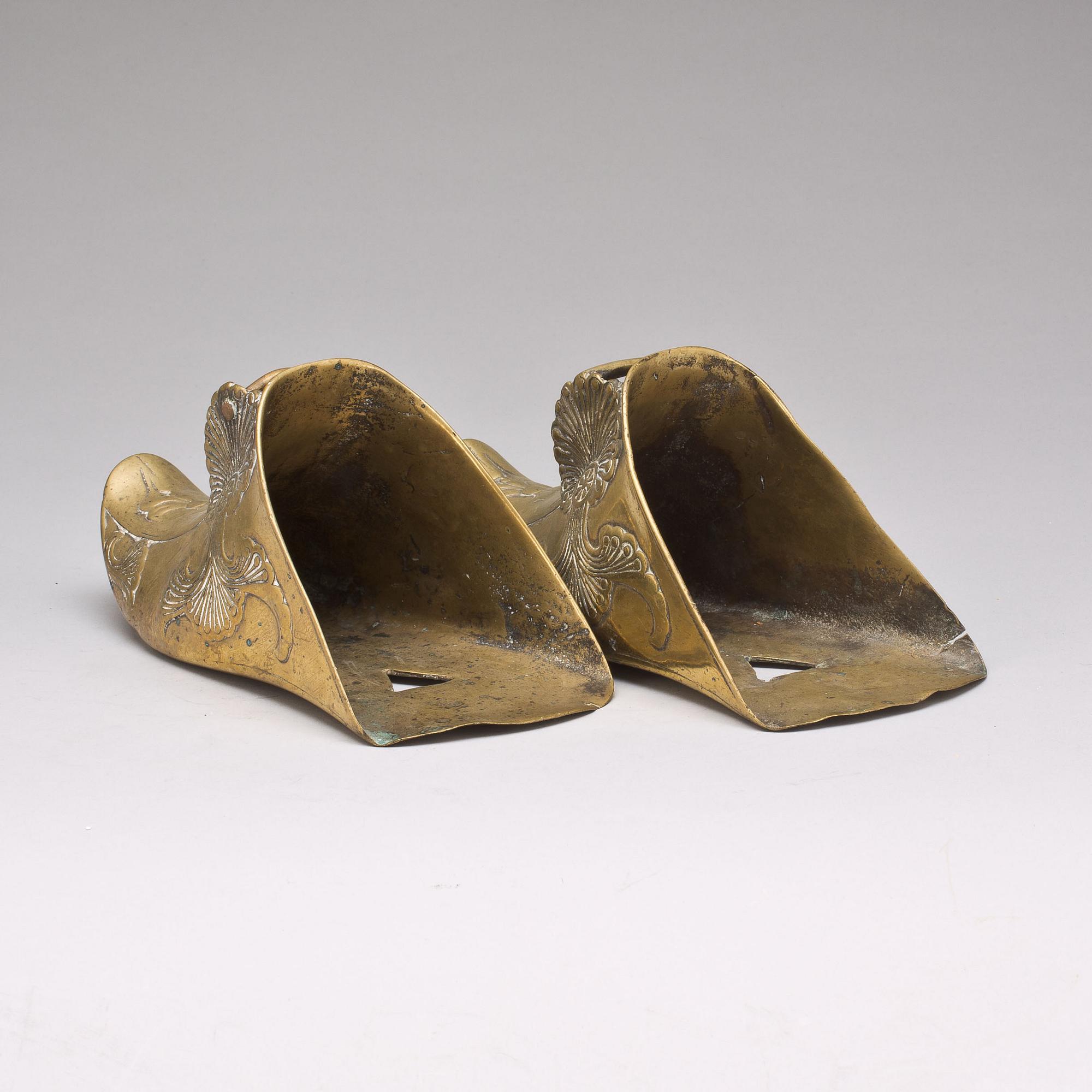 STIGBYGLAR, ett par, Sydamerika/Spanien, 1800/1900-tal.