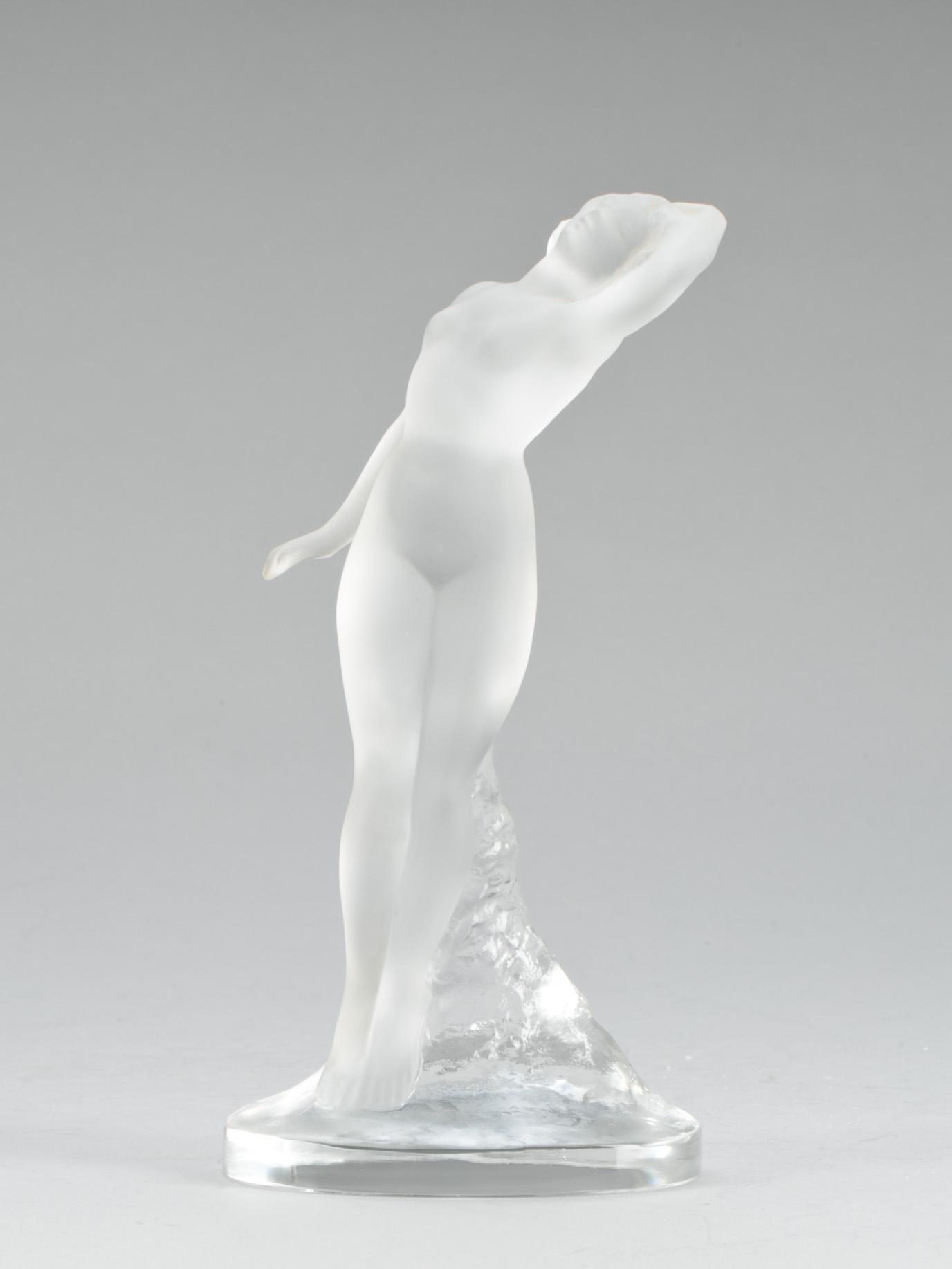 FIGURIN, glas, Lalique.