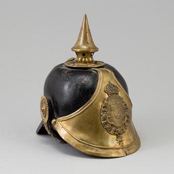 A Swedish Royal military helmet m/ 1894, early 20th century.