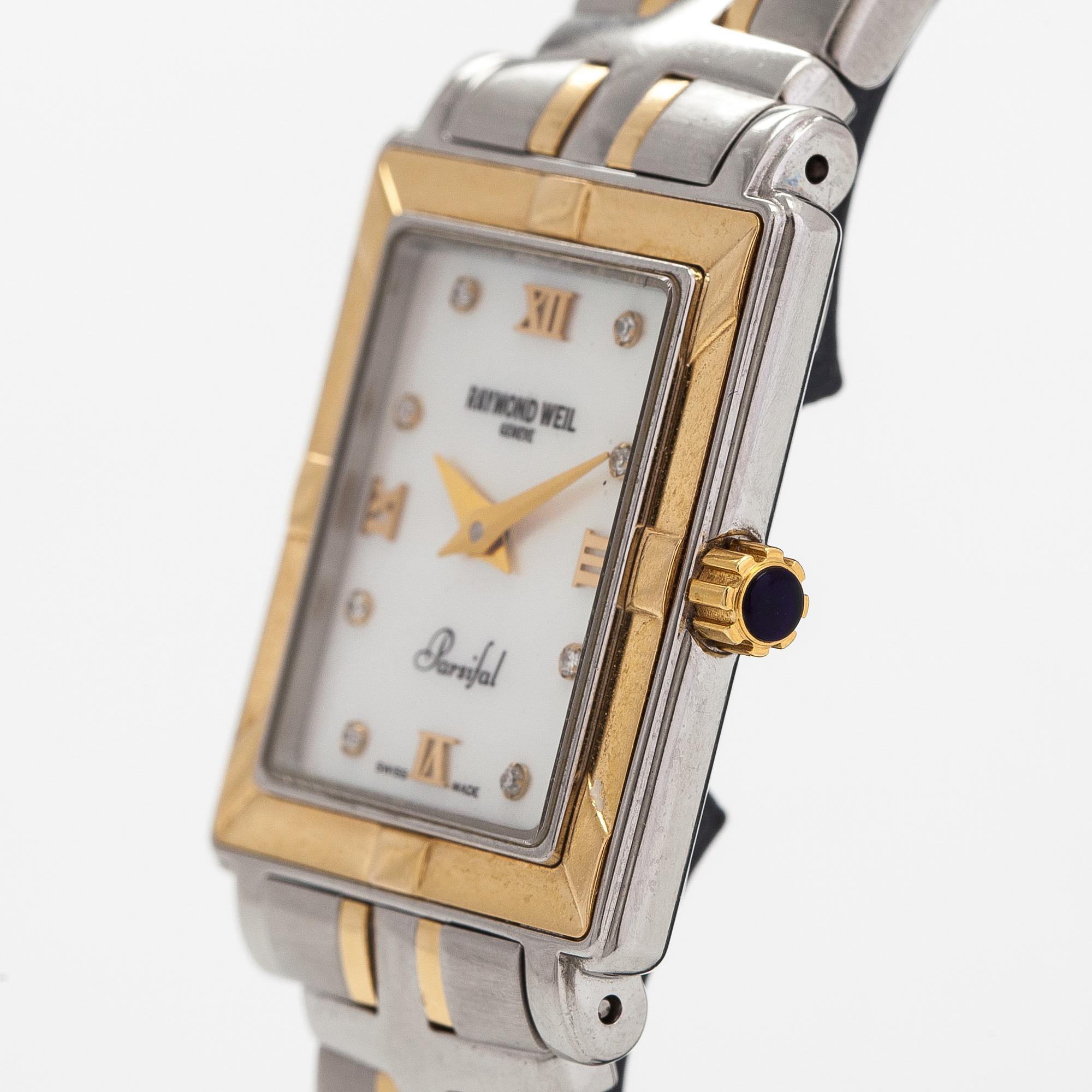 Raymond Weil, Parsifal, wristwatch, 22 x 24 mm.