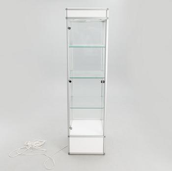 A late 20th century display cabinet.