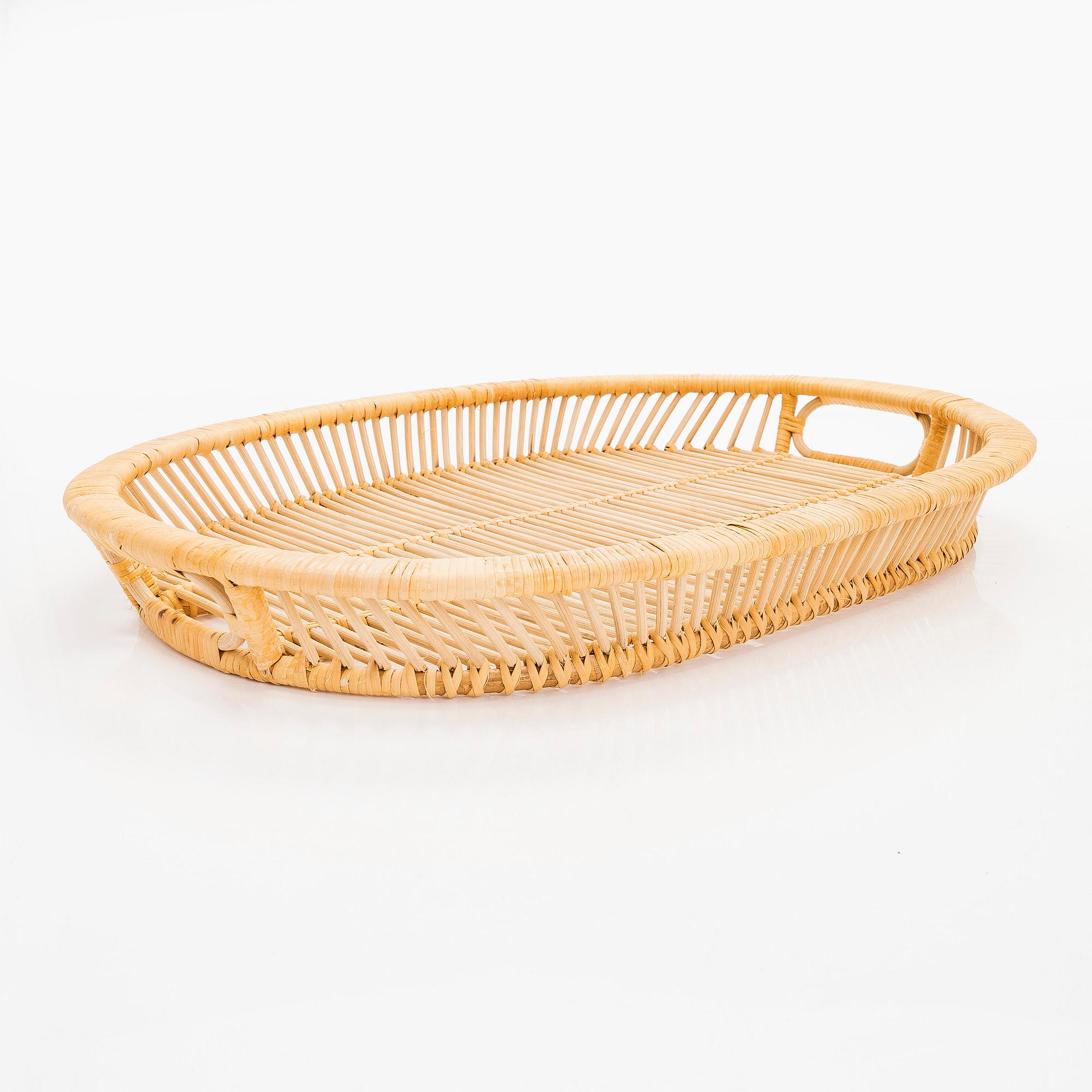 A mid-20th century serving tray, retailer Artek.