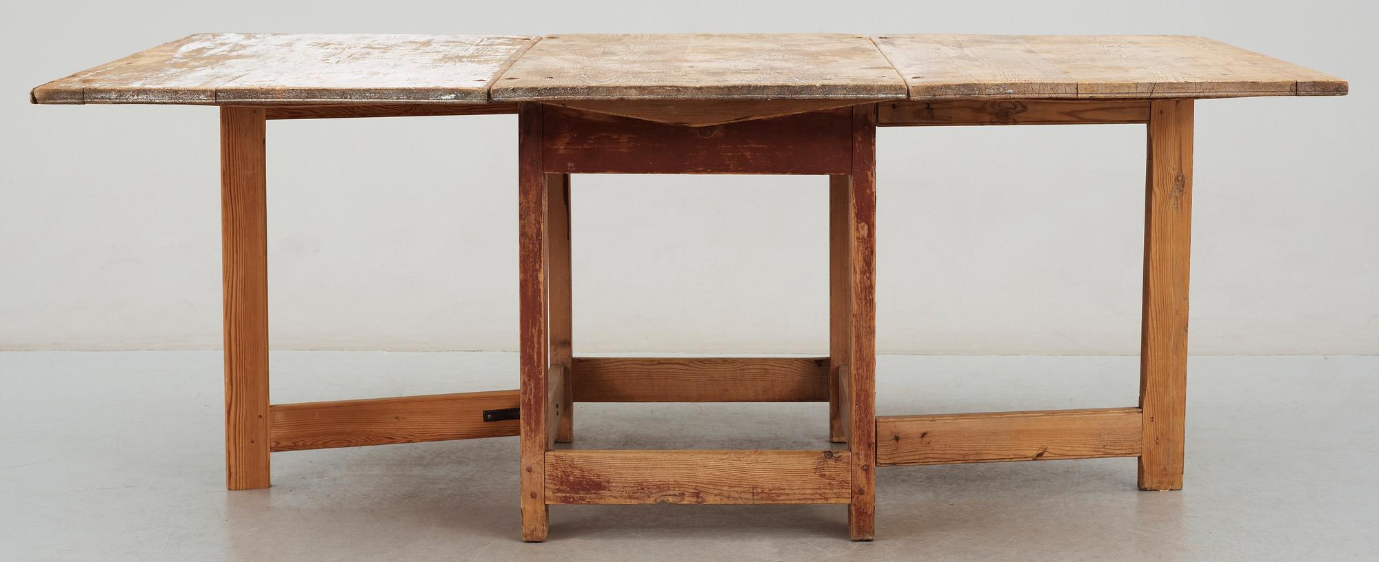 SLAGBORD, allmoge, 1800-talets första hälft.