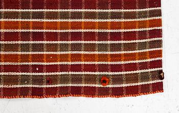 Täcke, slätvävd, Sannolikt Qashqai, Iran, ca 227 x 150 cm.