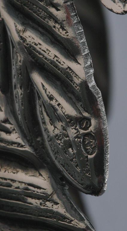 FIGURIN, silver, svenska importstämplar.