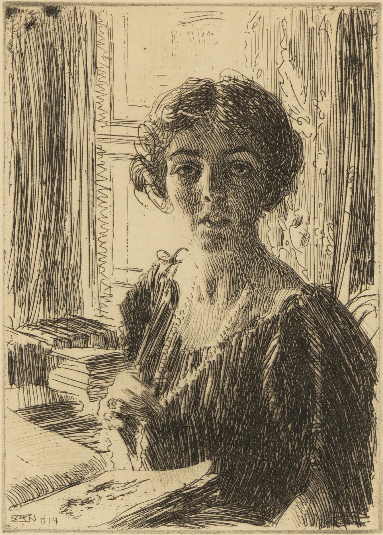 Anders Zorn, "Kronprinsessan Margareta".