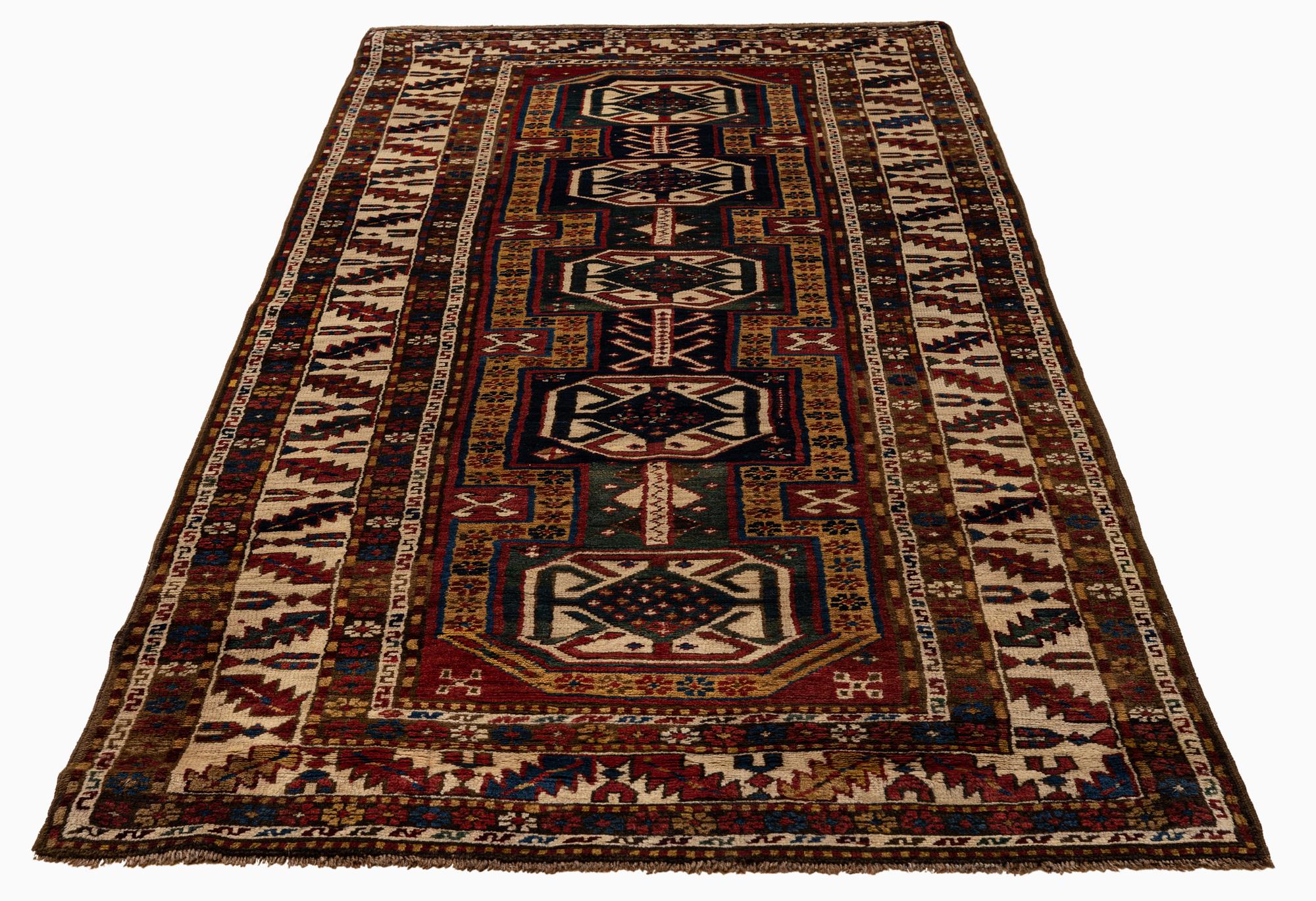 An antique Shahsavan, probably from the Moghan area ca 293 x 124 cm.