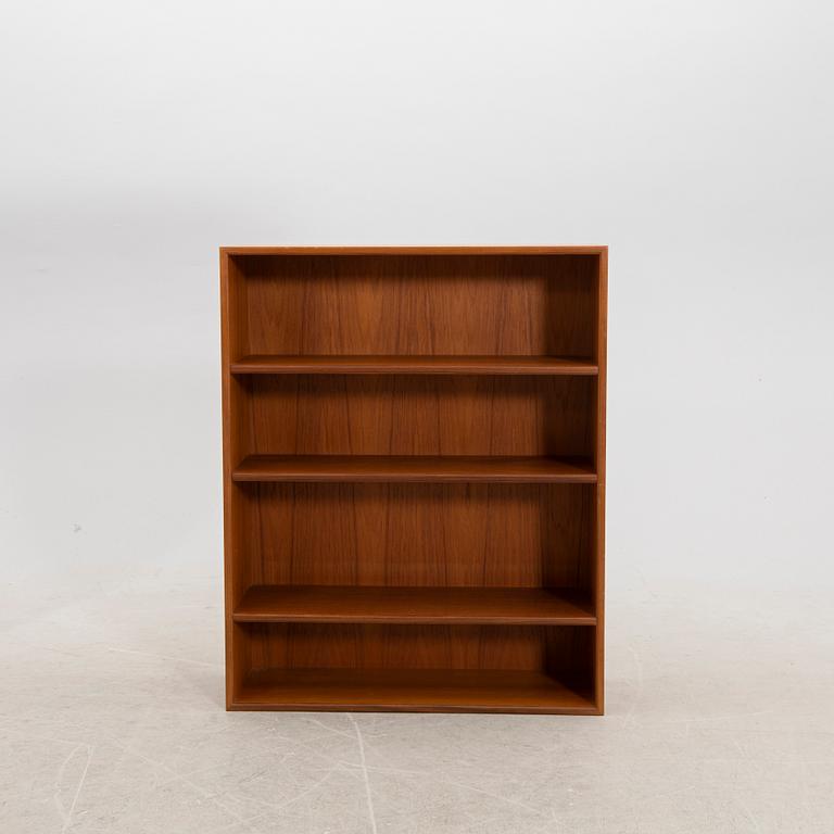 A set of three teak book shelves 1960s.