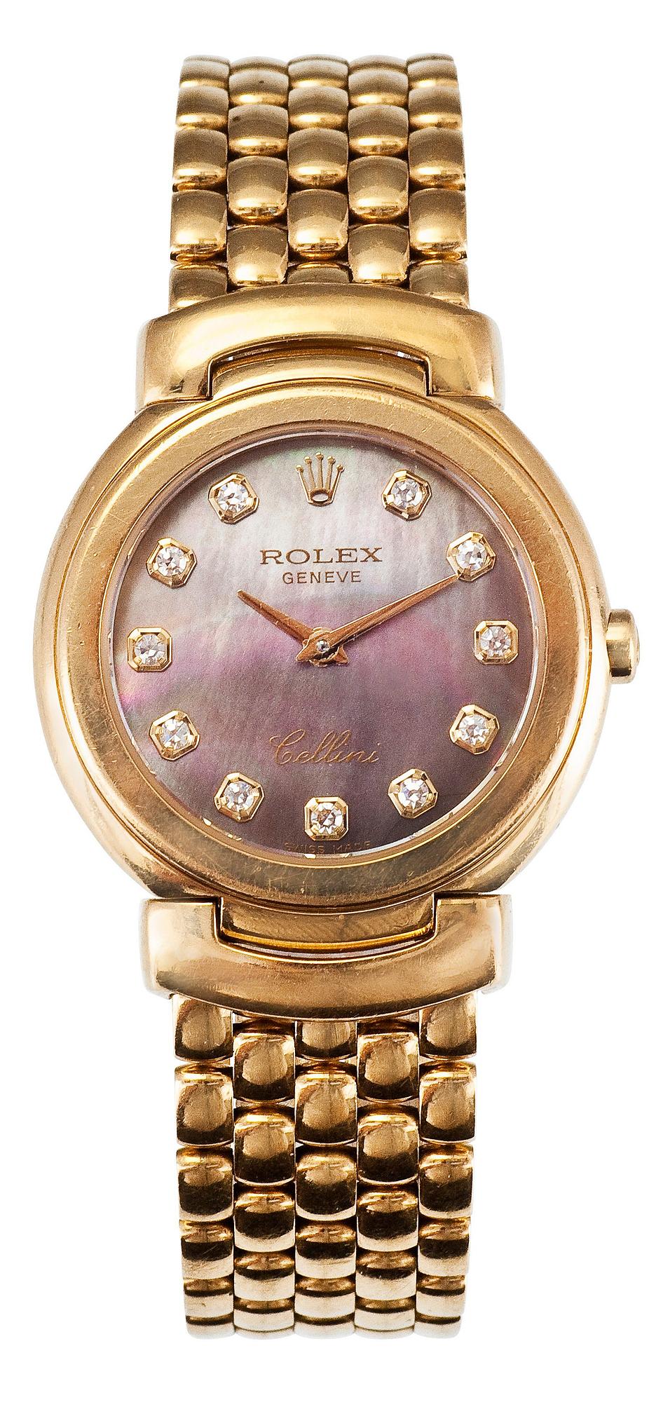 DAMARMBANDSUR / Rolex.