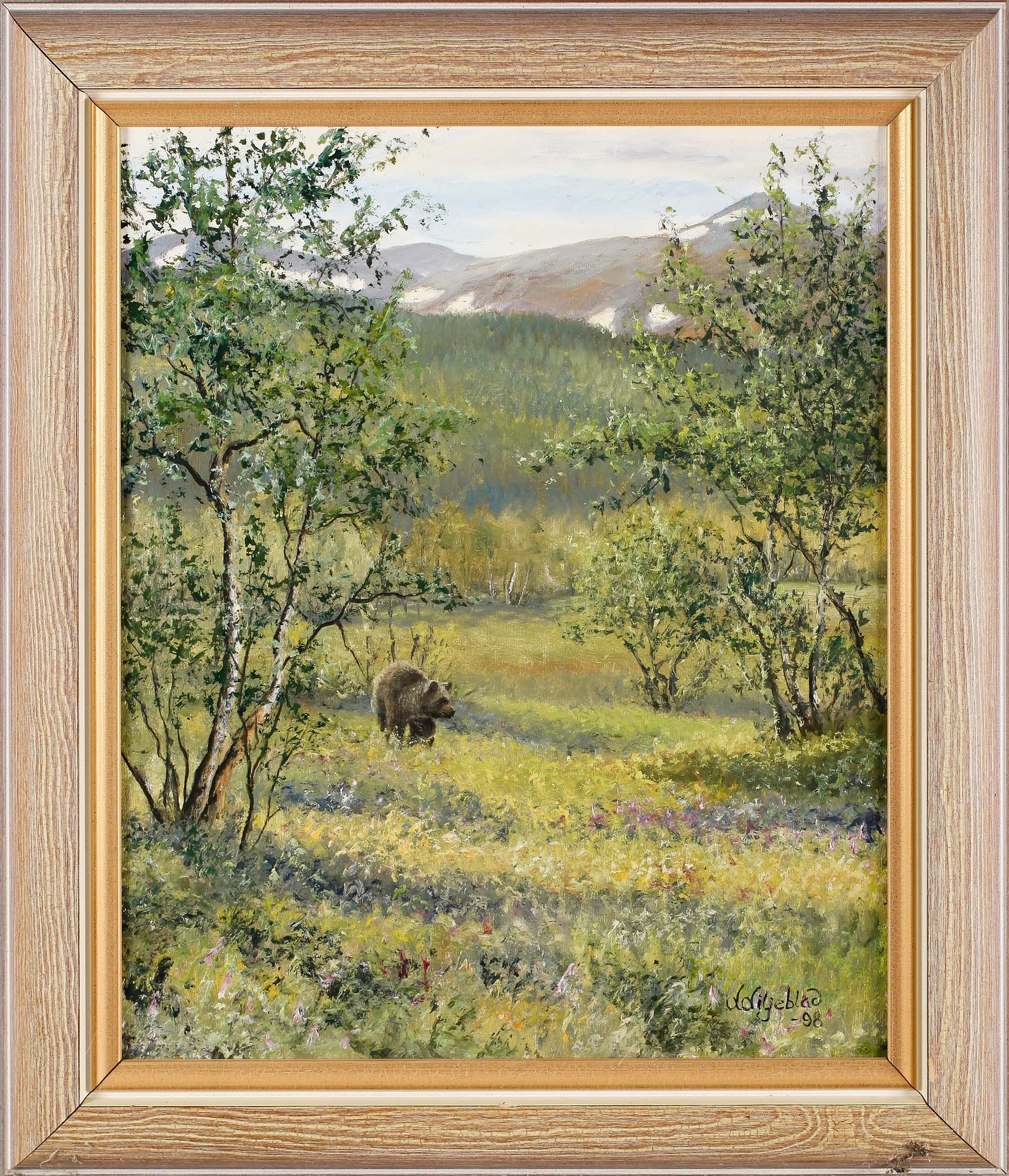 LEIF LILJEBLAD, olja på duk, signerad och daterad 98.