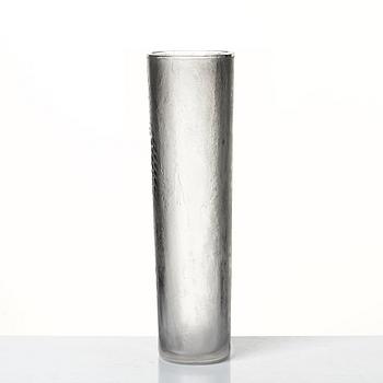 Vicke Lindstrand, a cut, engraved and "iced" acid etched glass vase, Orrefors 1937, model LA 1845.