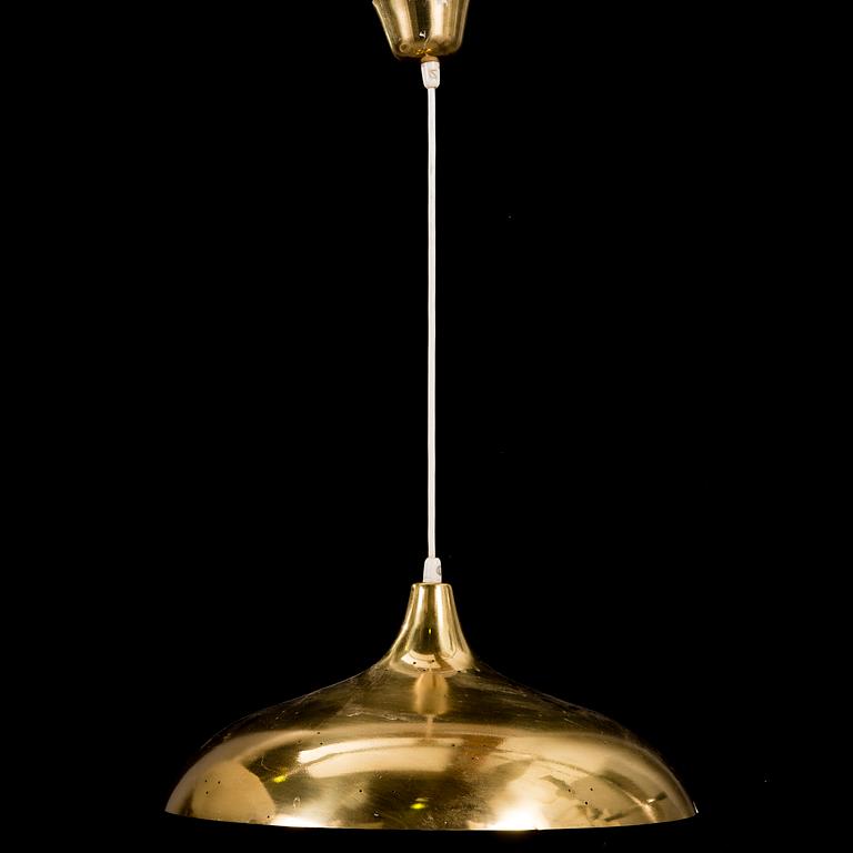 A mid-20th century pendant light.