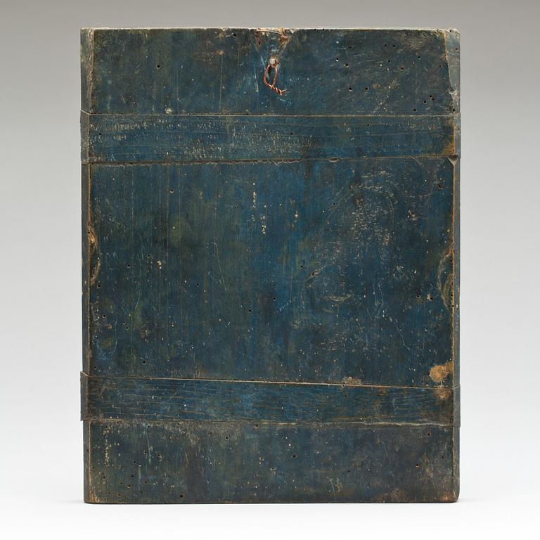 IKON, träpannå. Ryssland, 1800-tal.