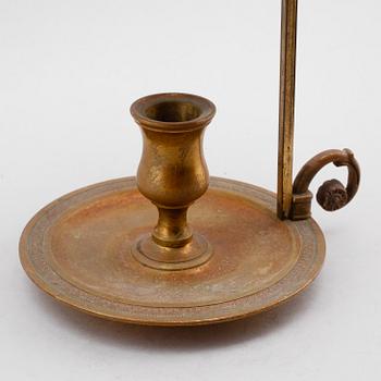 LJUSSTAKE, brons, 1800-talets första hälft.