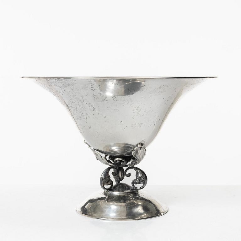 A Swedish silver bowl, mark of K Anderson, Stockholm 1930s.