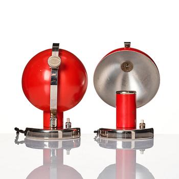 Erik Tidstrand, a pair of table lamps, modell "29379", Nordiska Kompaniet 1930s.