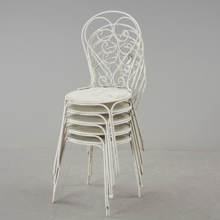 TRÄDGÅRDSGRUPP, 6 delar, 1900-talets andra hälft.