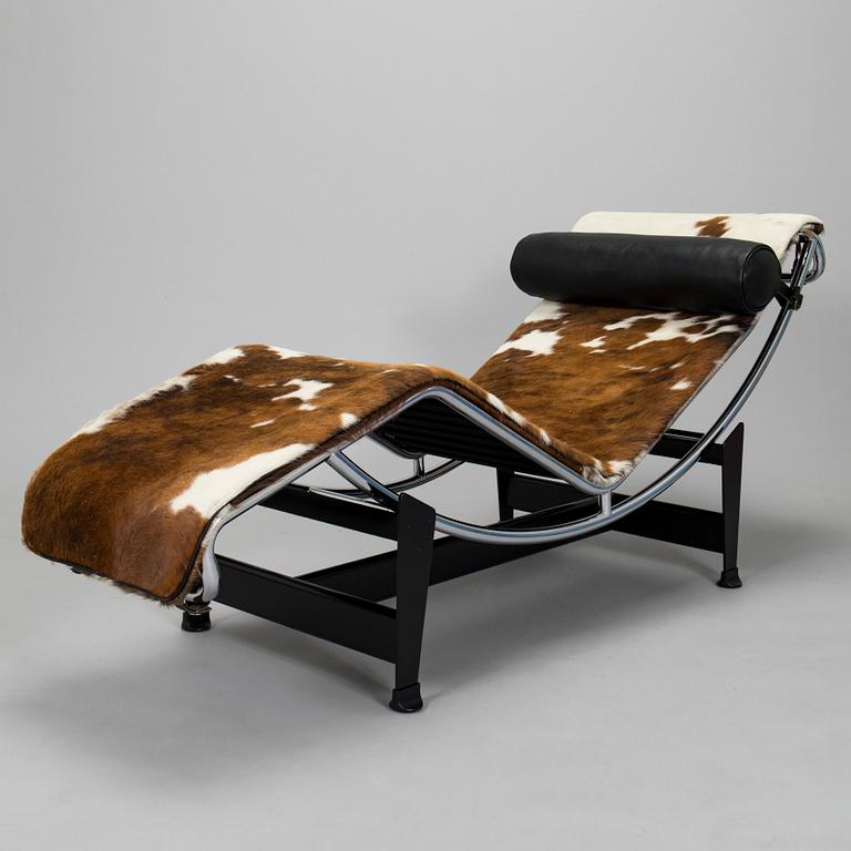 Le Corbusier, Pierre Jeanneret & Charlotte Perriand, lepotuoli, "LC4", Cassina, Italia.