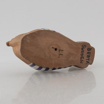 Lisa Larson, figurin, stengods, "Beata" ur serien "ABC-flickor", Gustavsberg.